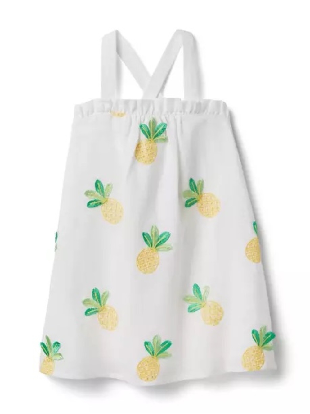 Janie & Jack Pineapple fringe sundress